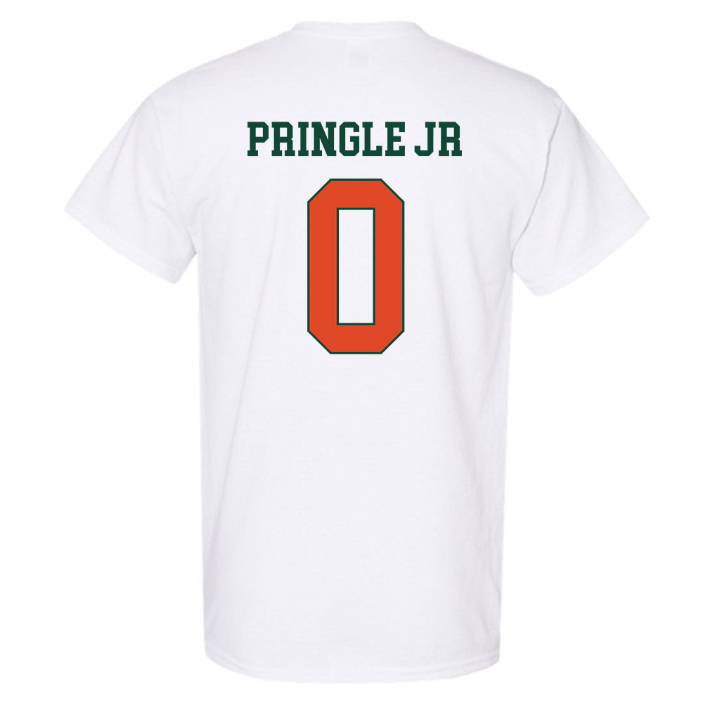 Miami - NCAA Football : Girard Pringle Jr - Classic Shersey T-Shirt-1