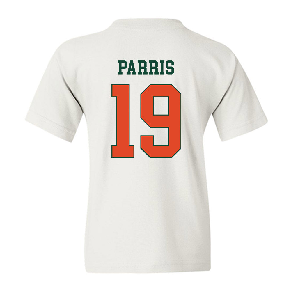 Miami - NCAA Football : Milan Parris - Classic Shersey Youth T-Shirt-1