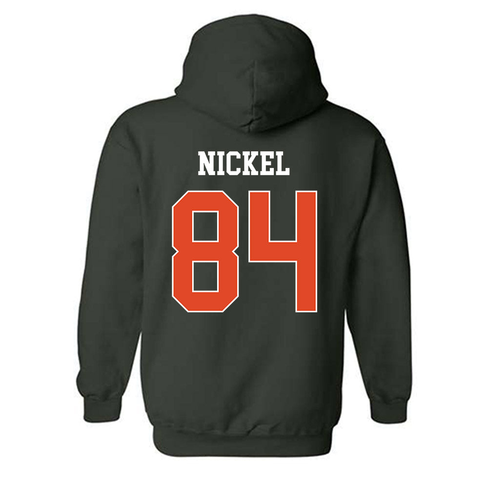 Miami - NCAA Football : Jack Nickel - Classic Shersey Hooded Sweatshirt-1