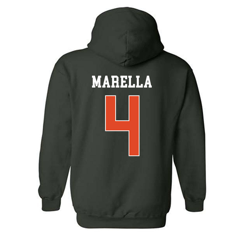 Miami - NCAA Women's Soccer : samantha marella - Classic Shersey Hooded Sweatshirt-1