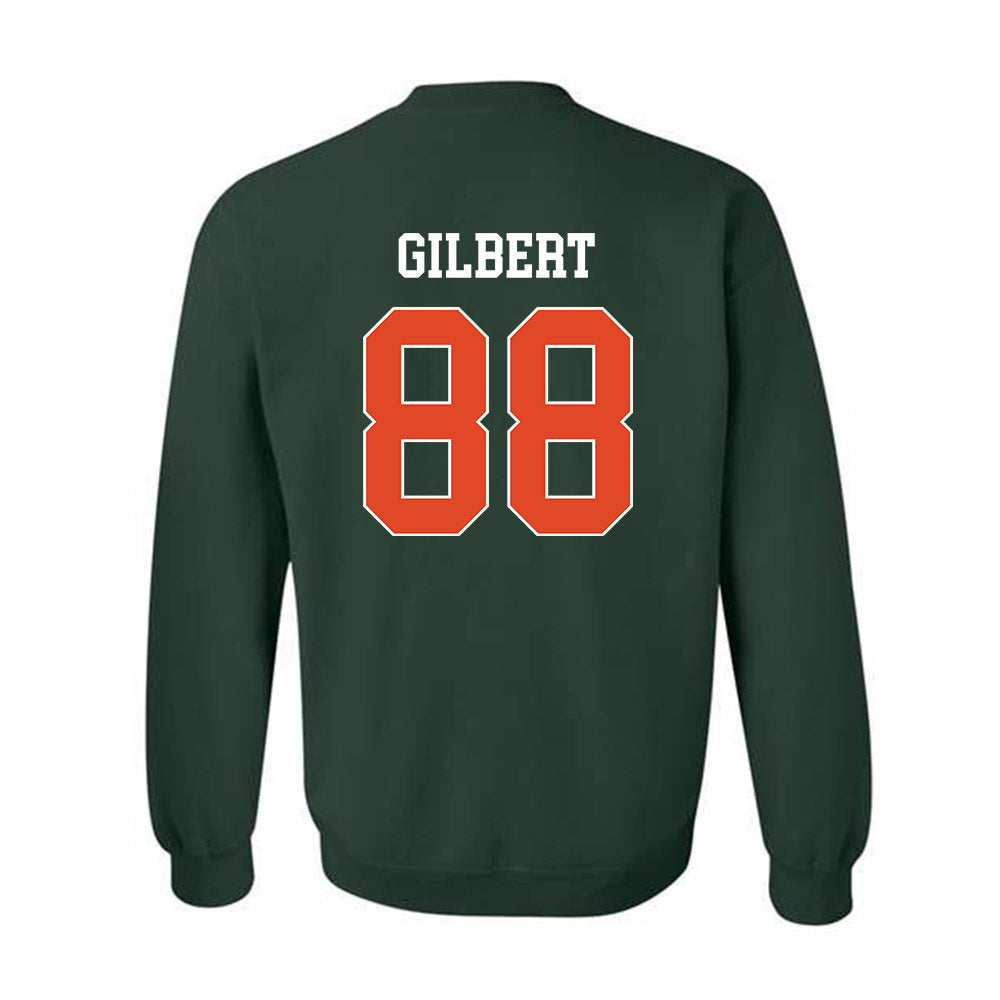 Miami - NCAA Football : Luka Gilbert - Classic Shersey Crewneck Sweatshirt-1