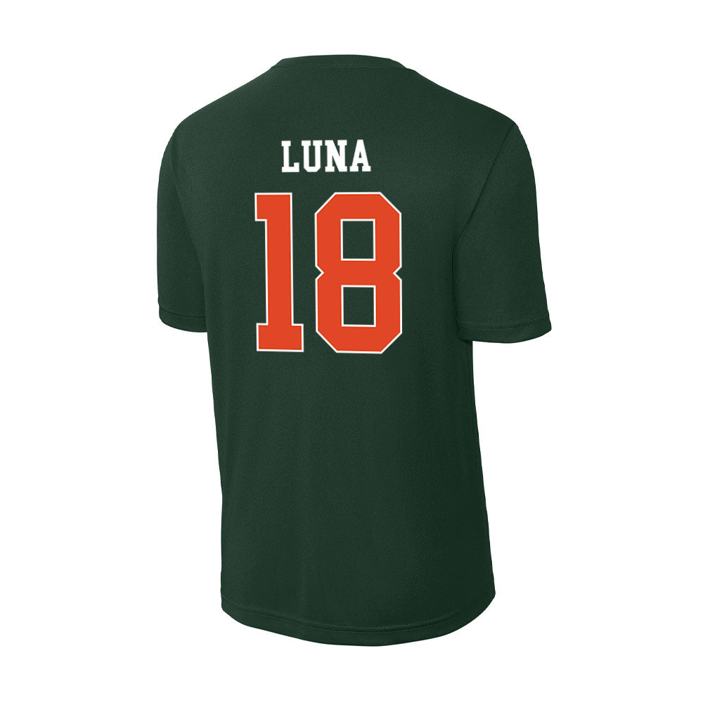 Miami - NCAA Football : Riply Luna - Classic Shersey Activewear T-Shirt-1