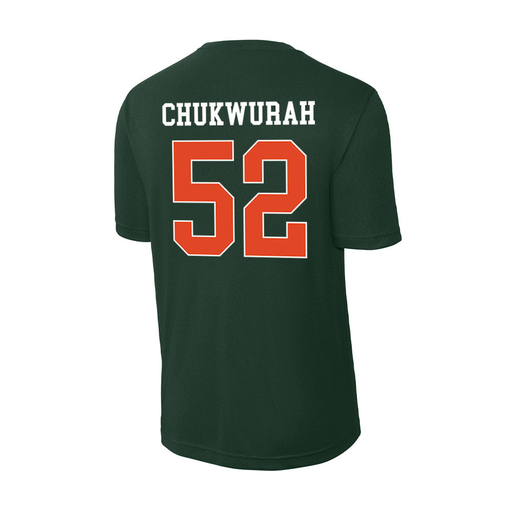 Miami - NCAA Football : Isaac Chukwurah - Classic Shersey Activewear T-Shirt-1