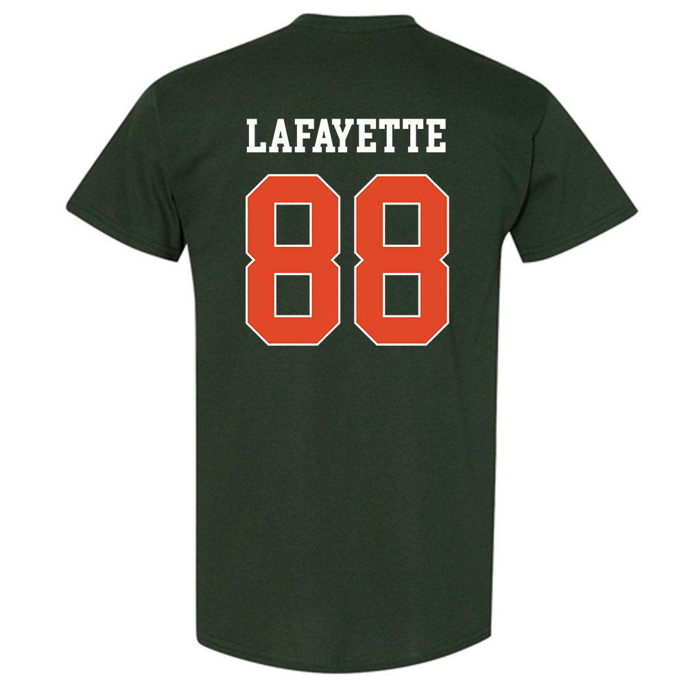 Miami - NCAA Football : DeAnthony Lafayette - Classic Shersey T-Shirt-1