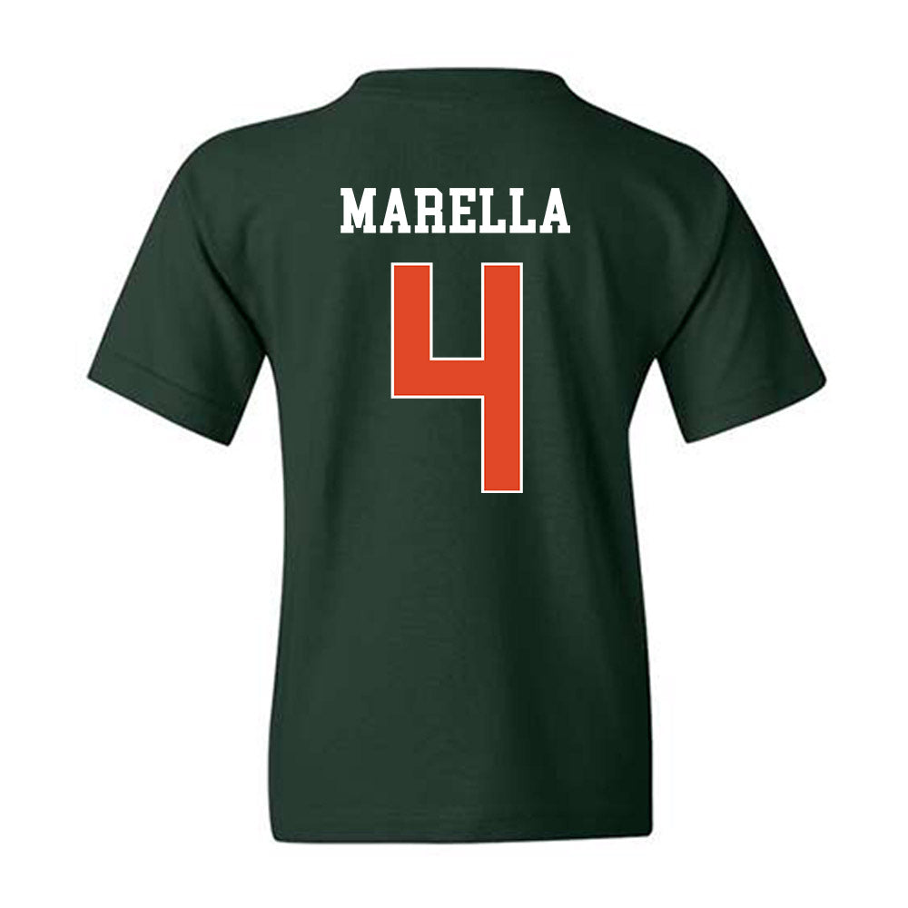 Miami - NCAA Women's Soccer : samantha marella - Classic Shersey Youth T-Shirt-1