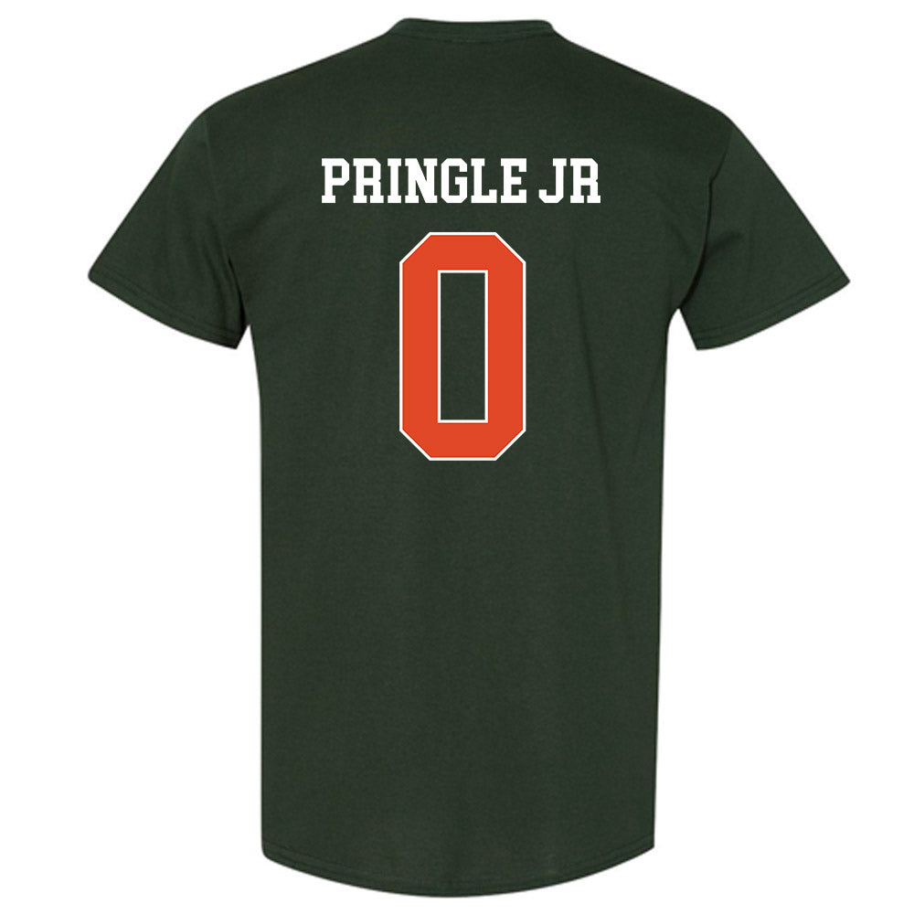 Miami - NCAA Football : Girard Pringle Jr - Classic Shersey T-Shirt-1