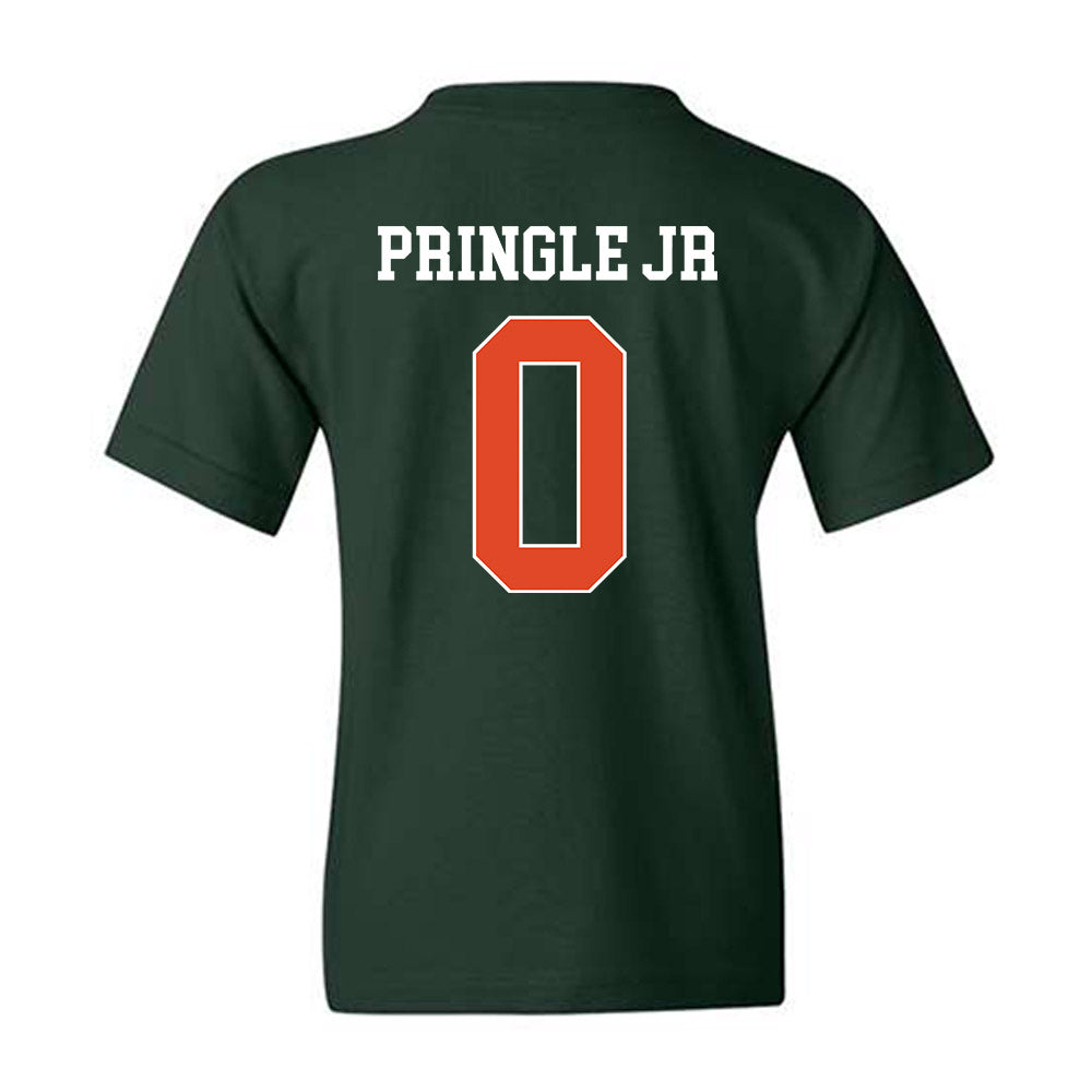 Miami - NCAA Football : Girard Pringle Jr - Classic Shersey Youth T-Shirt-1