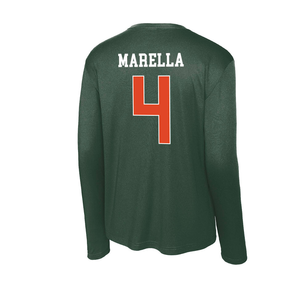 Miami - NCAA Women's Soccer : samantha marella - Classic Shersey Activewear Long Sleeve T-Shirt-1