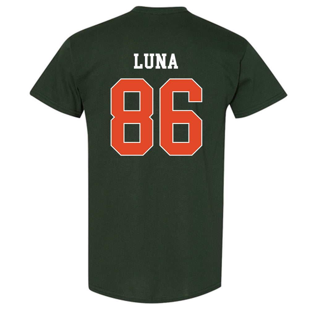 Miami - NCAA Football : Kolby Luna - Classic Shersey T-Shirt-1