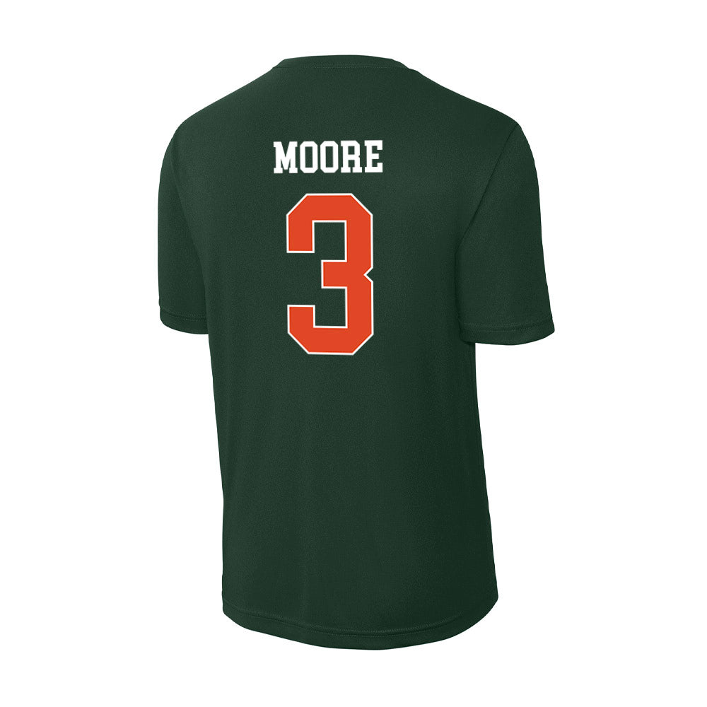 Miami - NCAA Football : Joshua Moore - Classic Shersey Activewear T-Shirt-1