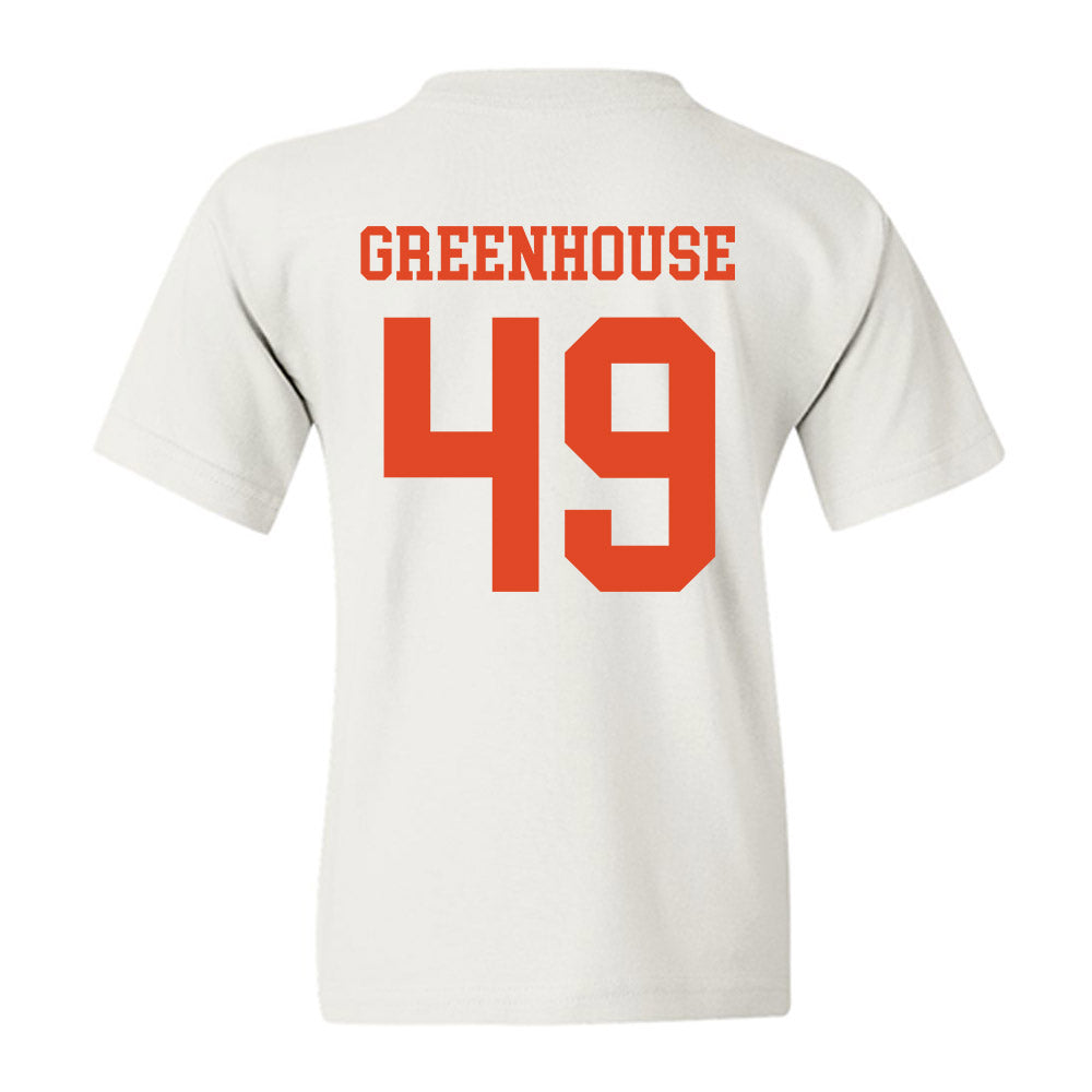 Miami - NCAA Baseball : Mason Greenhouse - Classic Shersey Youth T-Shirt-1