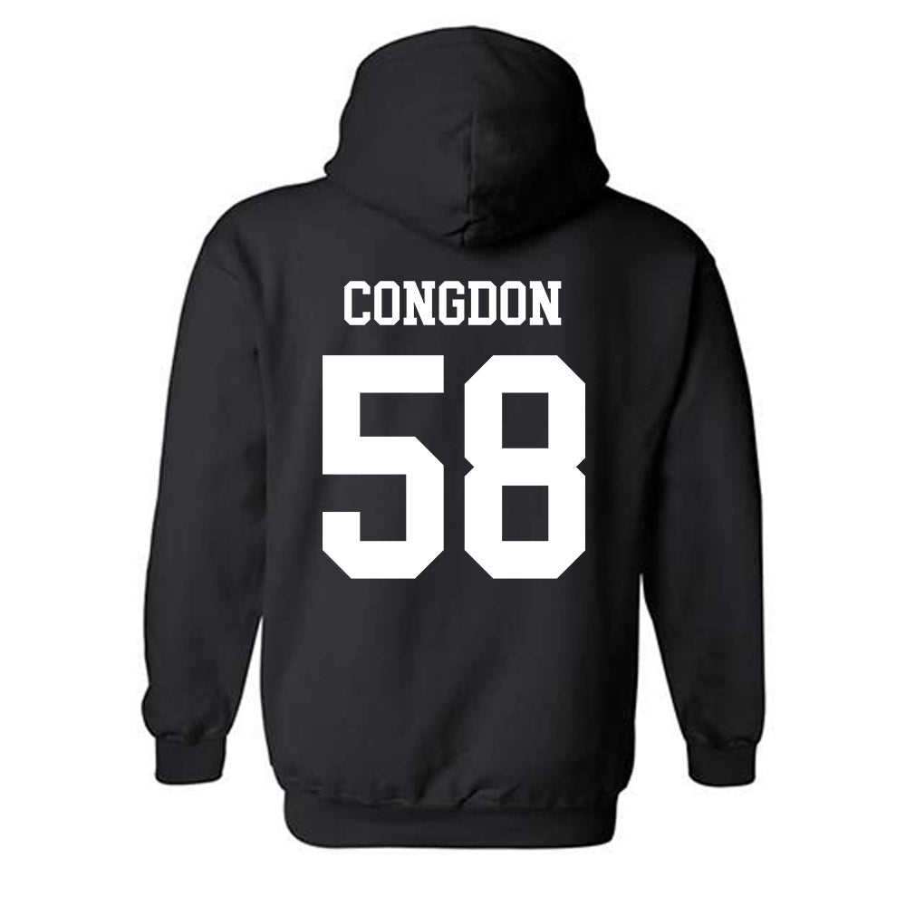 Miami - NCAA Football : Ben Congdon - Classic Shersey Hooded Sweatshirt-1