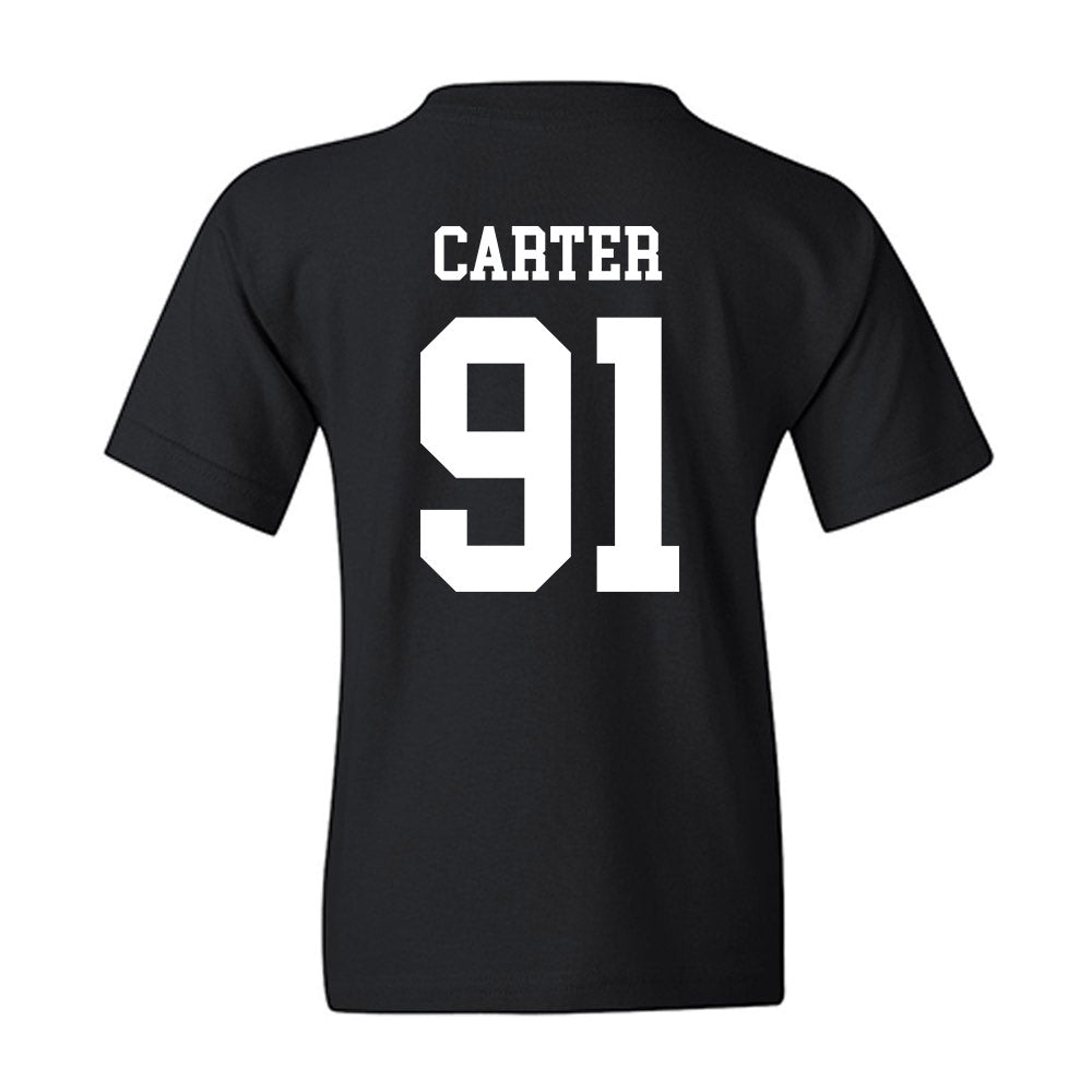 Miami - NCAA Football : Jarquez Carter - Classic Shersey Youth T-Shirt-1