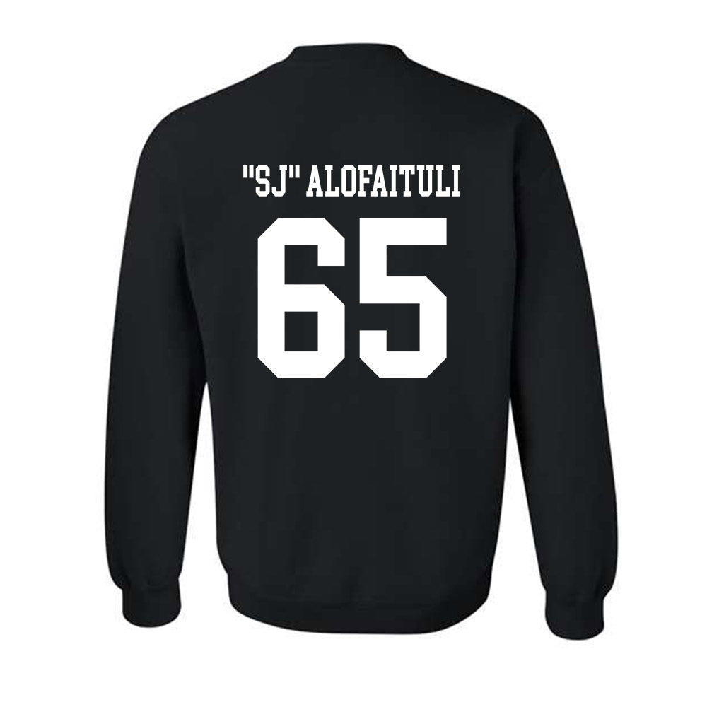 Miami - NCAA Football : Seuseu "SJ" Alofaituli - Classic Shersey Crewneck Sweatshirt-1