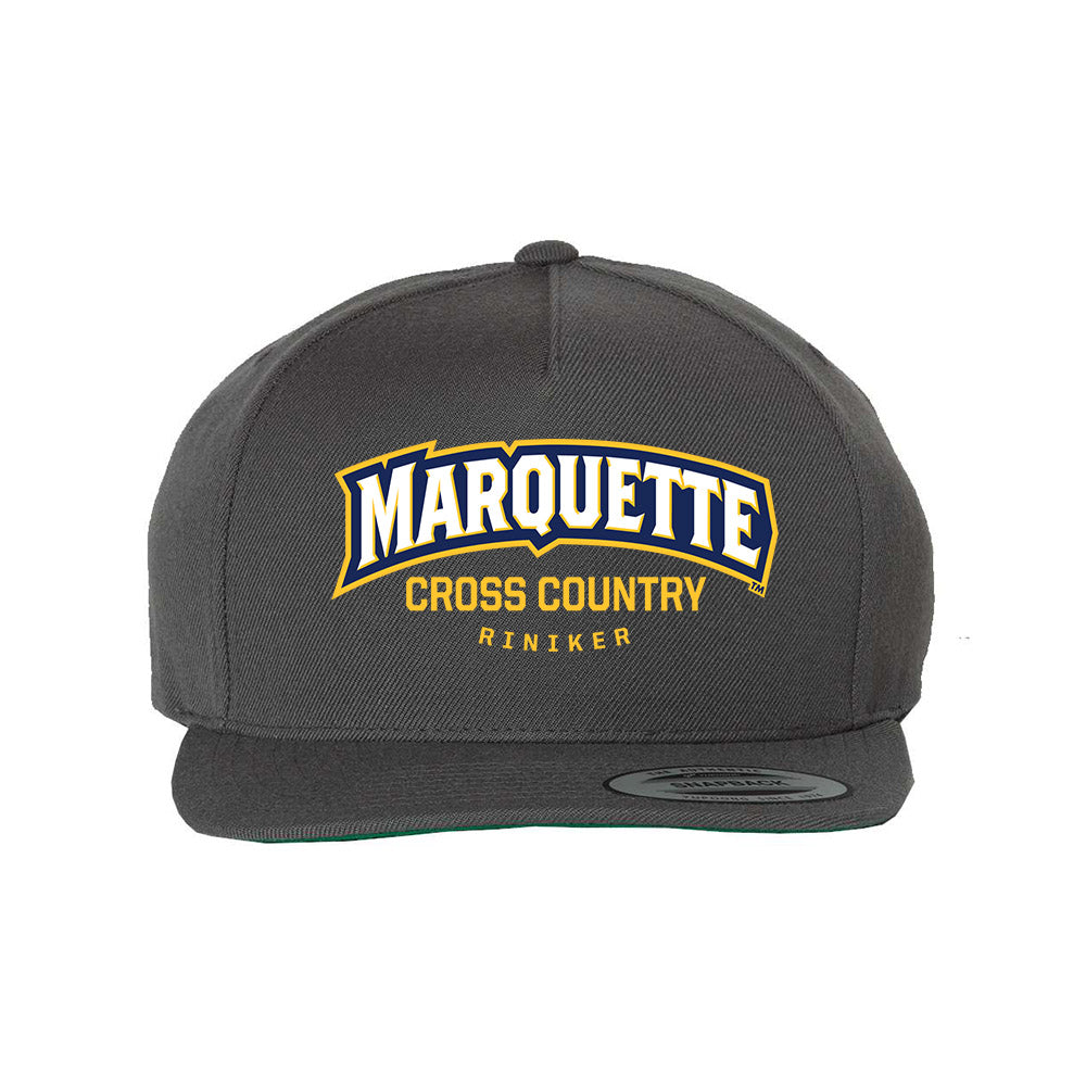 Marquette - NCAA Men's Cross Country : Dylan Riniker - Snapback Hat-0