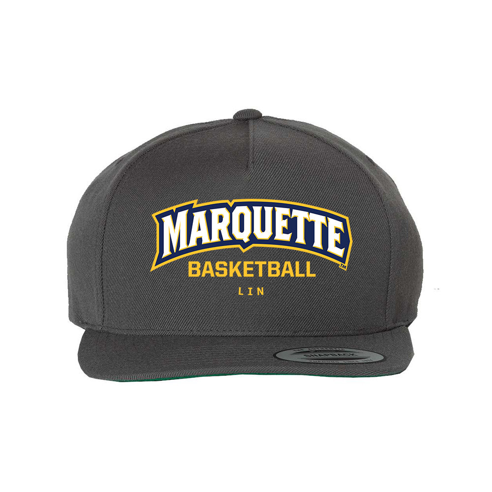 Marquette - NCAA Women's Basketball : Yuhan Lin - Snapback Hat-0