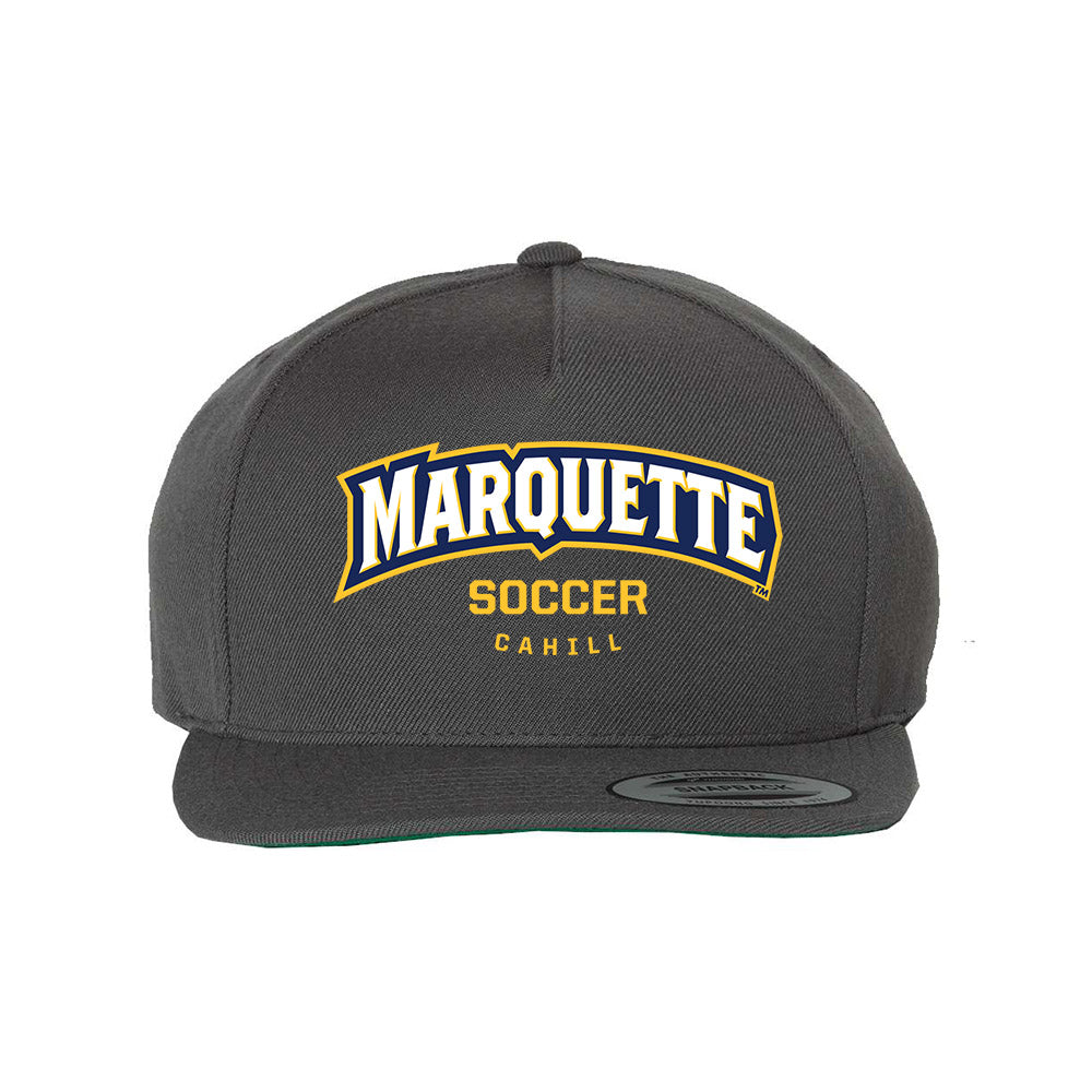 Marquette - NCAA Men's Soccer : Liam Cahill - Snapback Hat-0