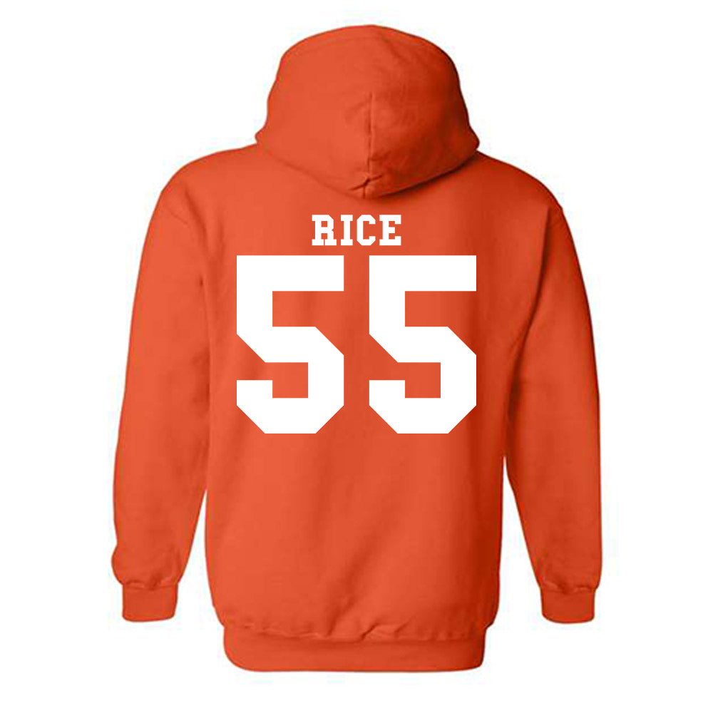 Syracuse - NCAA Football : Zach Rice - Classic Shersey Hooded Sweatshirt-1