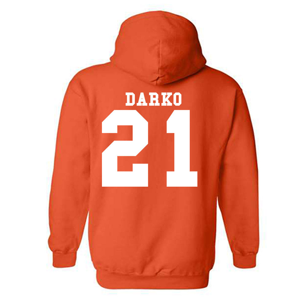 Syracuse - NCAA Men's Soccer : Landon Darko - Classic Shersey Hooded Sweatshirt-1