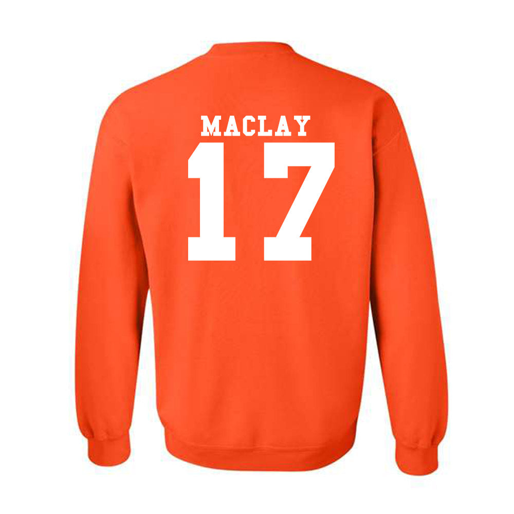 Syracuse - NCAA Women's Lacrosse : Courtney Maclay - Classic Shersey Crewneck Sweatshirt-1