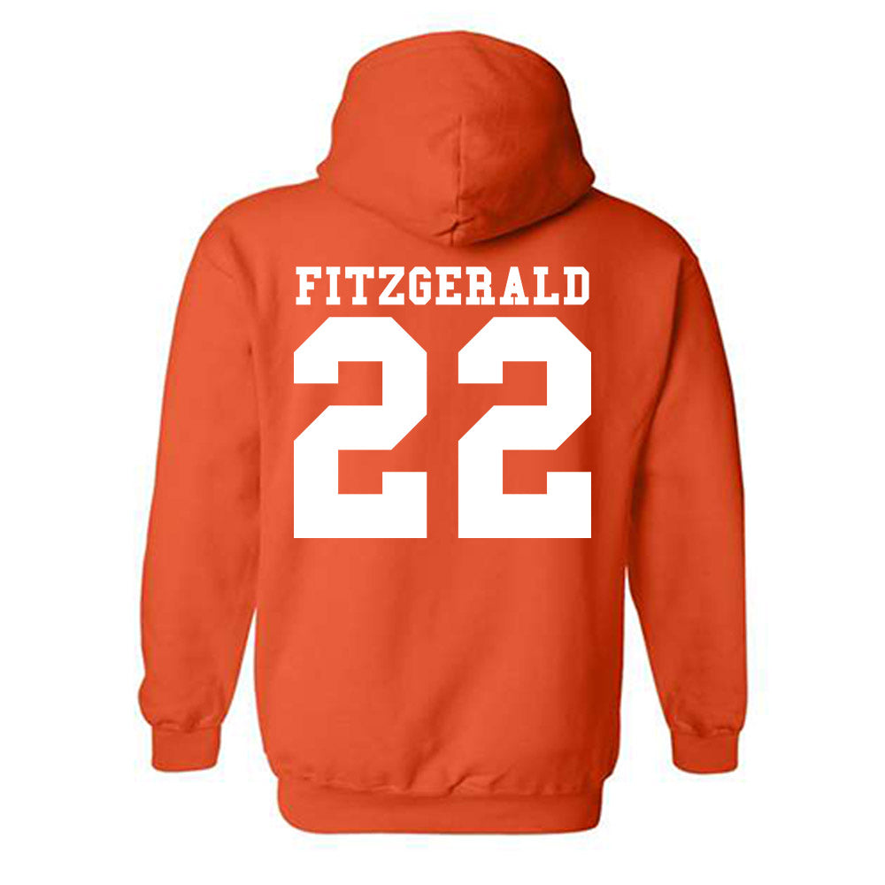 Syracuse - NCAA Women's Basketball : Justus Fitzgerald - Classic Shersey Hooded Sweatshirt-1
