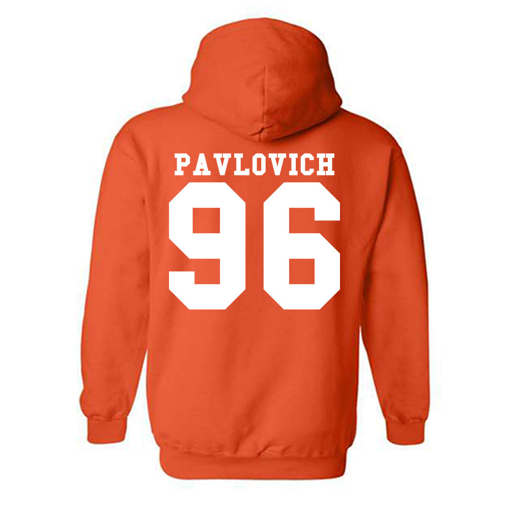 Syracuse - NCAA Football : Mateja Pavlovich - Classic Shersey Hooded Sweatshirt-1