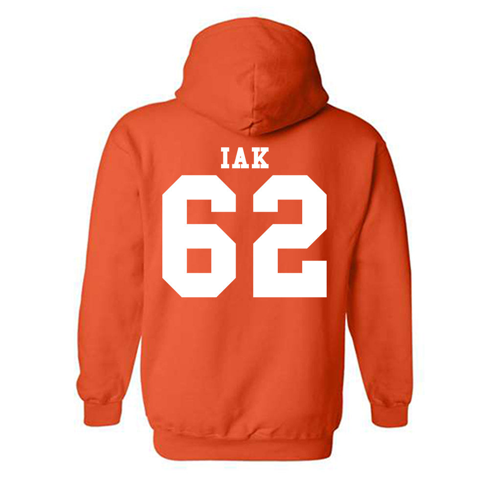 Syracuse - NCAA Football : Jackson Iak - Classic Shersey Hooded Sweatshirt-1