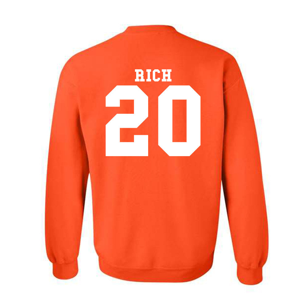 Syracuse - NCAA Women's Lacrosse : Mackenzie Rich - Classic Shersey Crewneck Sweatshirt-1