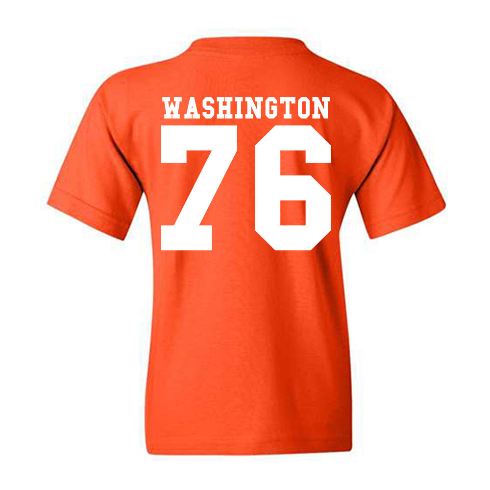 Syracuse - NCAA Football : Byron Washington - Classic Shersey Youth T-Shirt-1