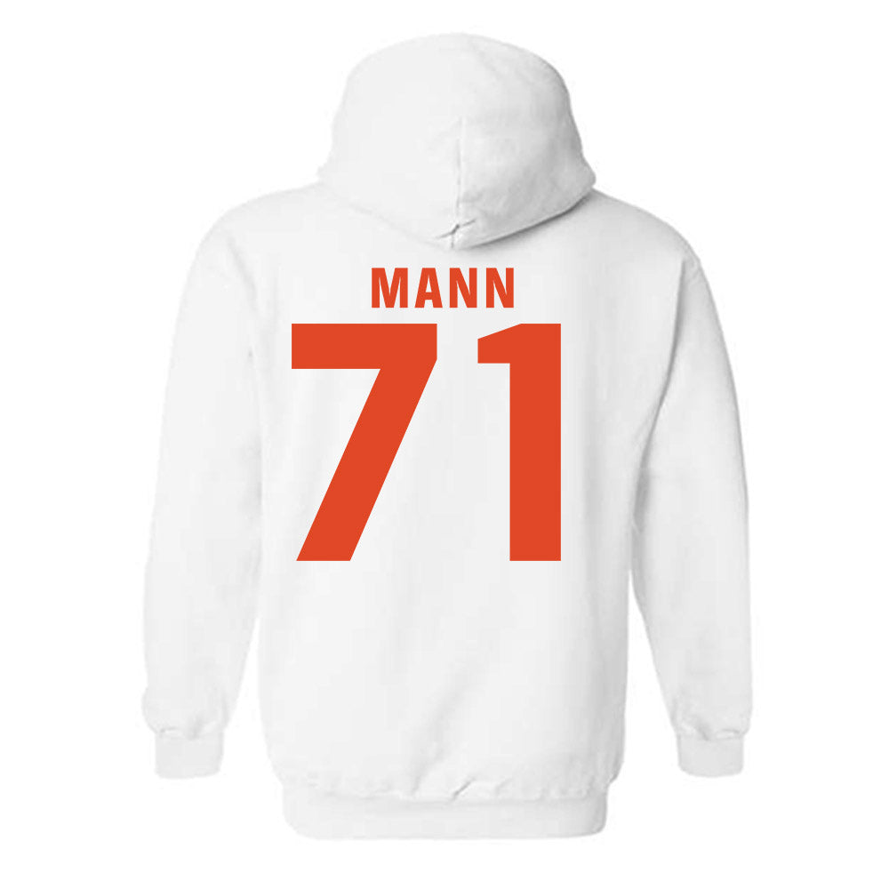 Syracuse - NCAA Football : Jayden Mann - Classic Shersey Hooded Sweatshirt-1