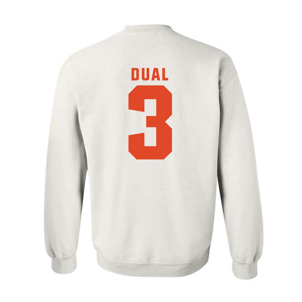 Syracuse - NCAA Men's Basketball : Garwey Dual - Classic Shersey Crewneck Sweatshirt-1