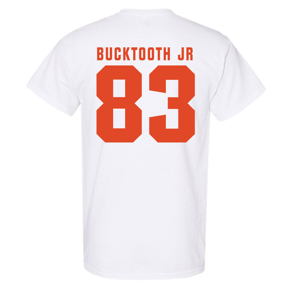 Syracuse - NCAA Men's Lacrosse : Brett Bucktooth Jr - Classic Shersey T-Shirt-1