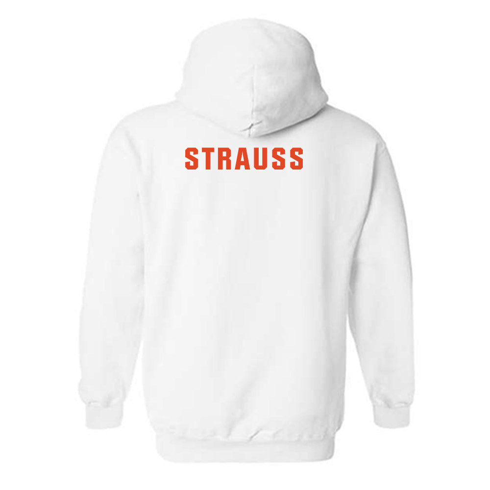 Syracuse - NCAA Men's Rowing : Nikolaus Strauss - Classic Shersey Hooded Sweatshirt-1