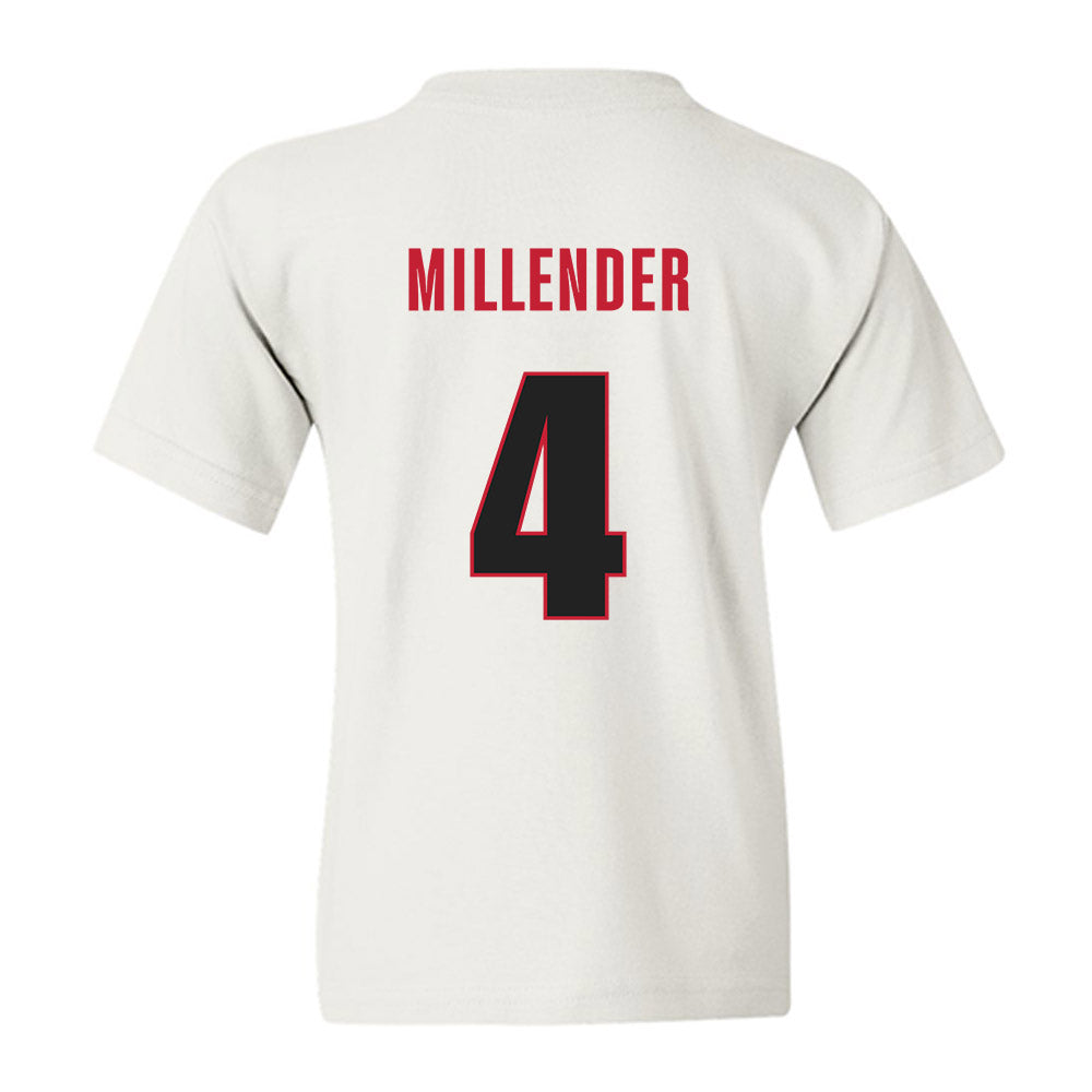 Georgia - NCAA Men's Basketball : Marcus Millender - Classic Shersey Youth T-Shirt-1