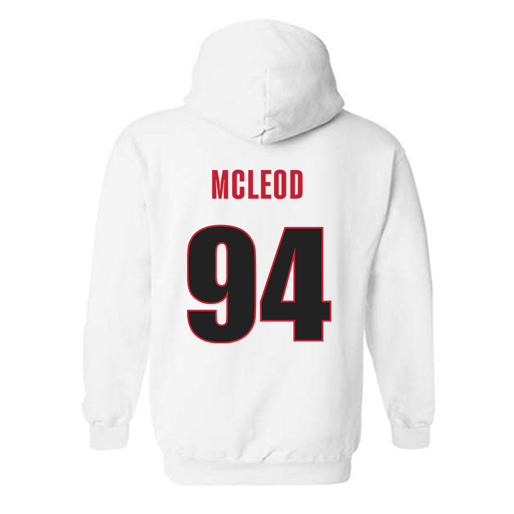 Georgia - NCAA Football : Xzavier McLeod - Classic Shersey Hooded Sweatshirt-1