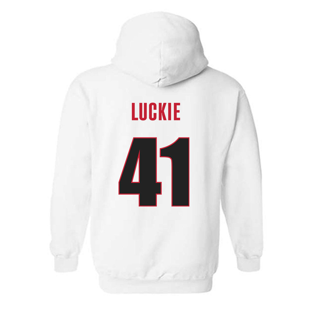 Georgia - NCAA Football : Carter Luckie - Classic Shersey Hooded Sweatshirt-1