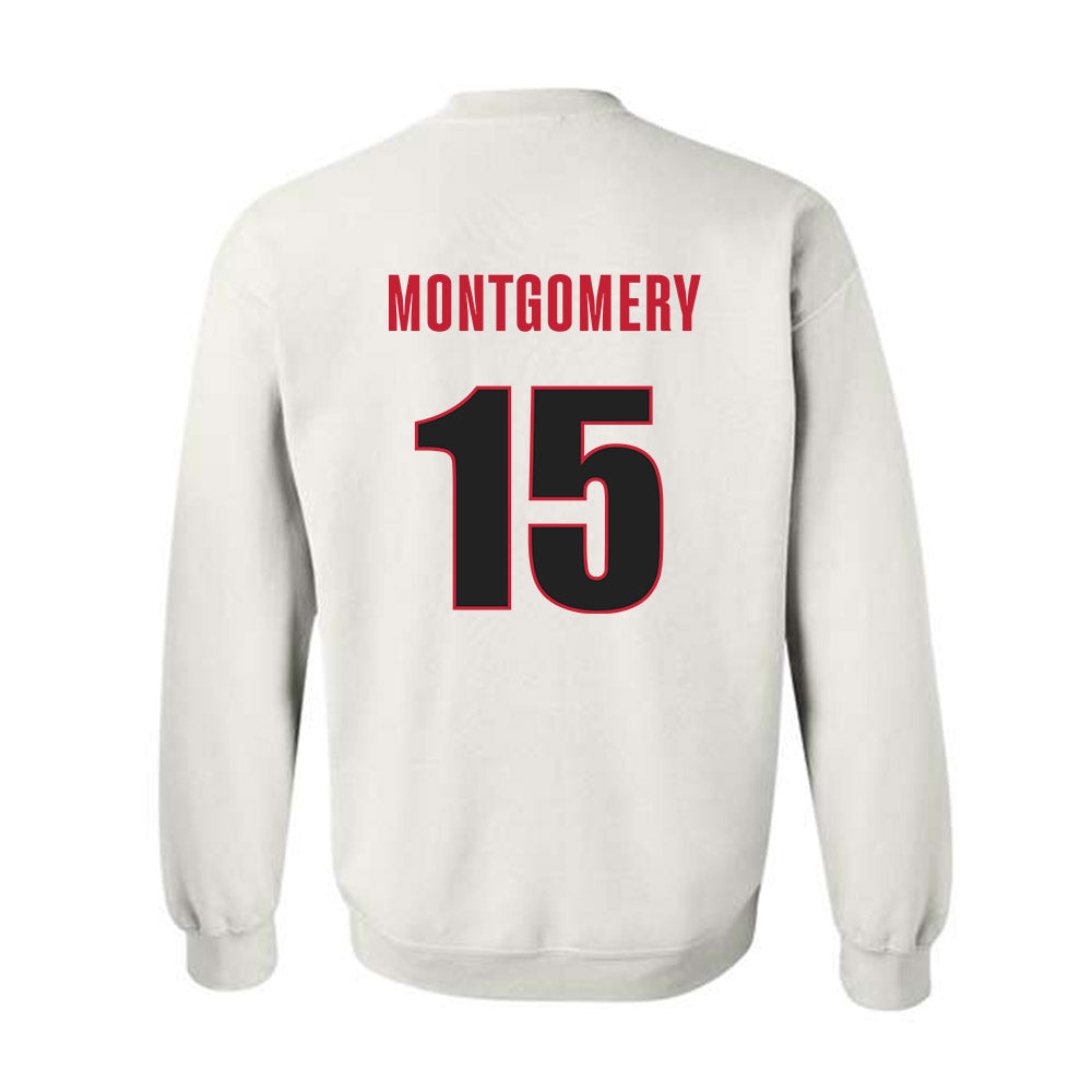 Georgia - NCAA Football : Ryan Montgomery - Classic Shersey Crewneck Sweatshirt-1