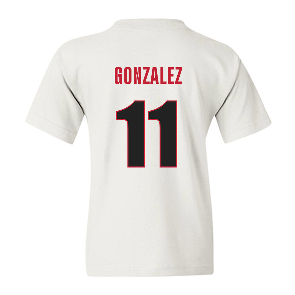 Georgia - NCAA Women's Basketball : Enjulina Gonzalez - Classic Shersey Youth T-Shirt-1