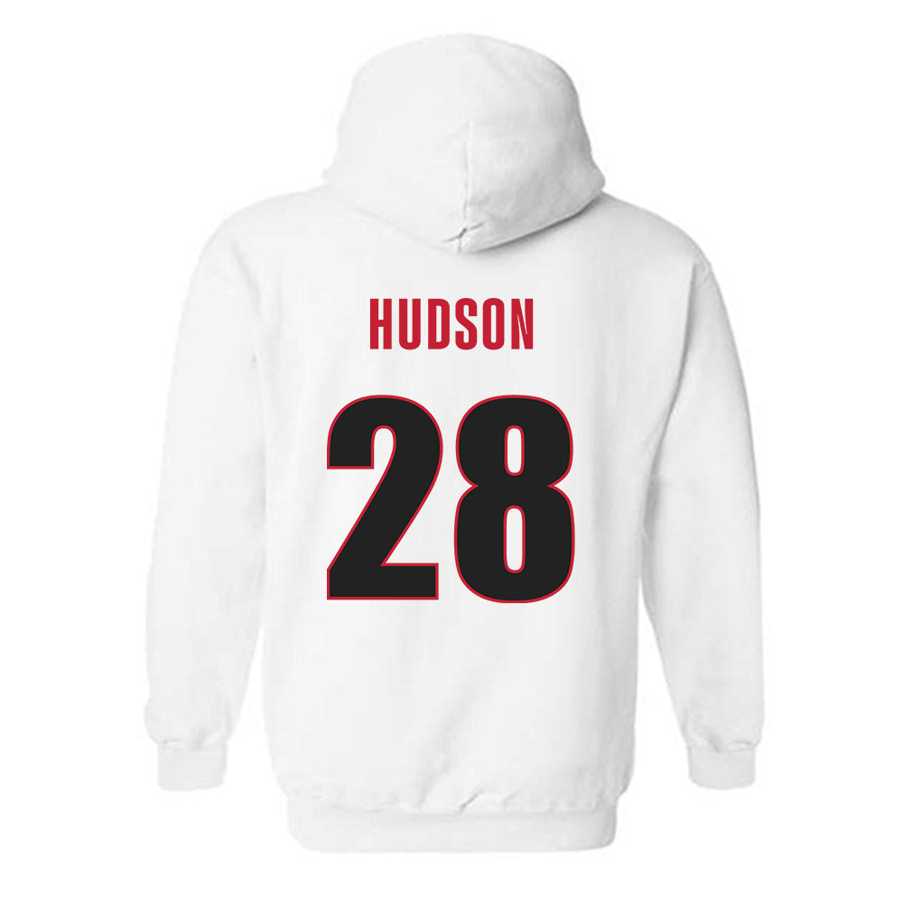 Georgia - NCAA Baseball : Brennan Hudson - Classic Shersey Hooded Sweatshirt-1