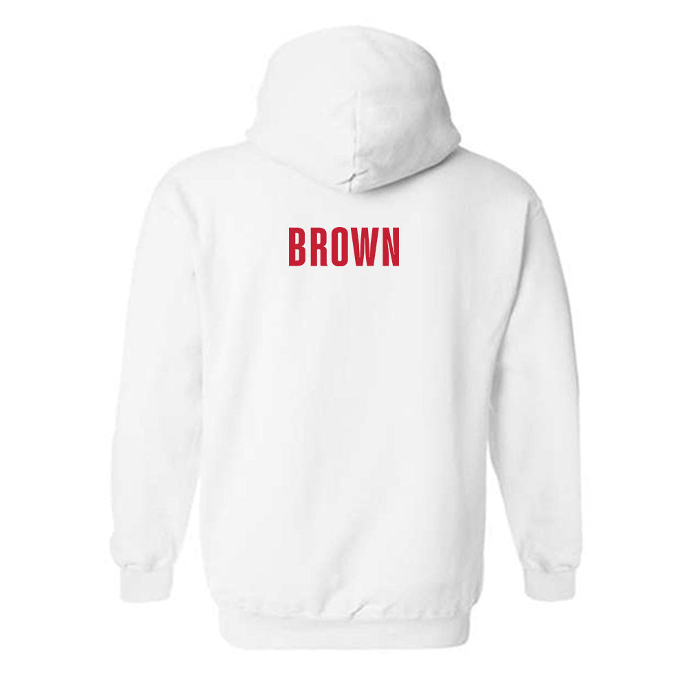 Georgia - NCAA Women's Track & Field : Piper Brown - Classic Shersey Hooded Sweatshirt-1