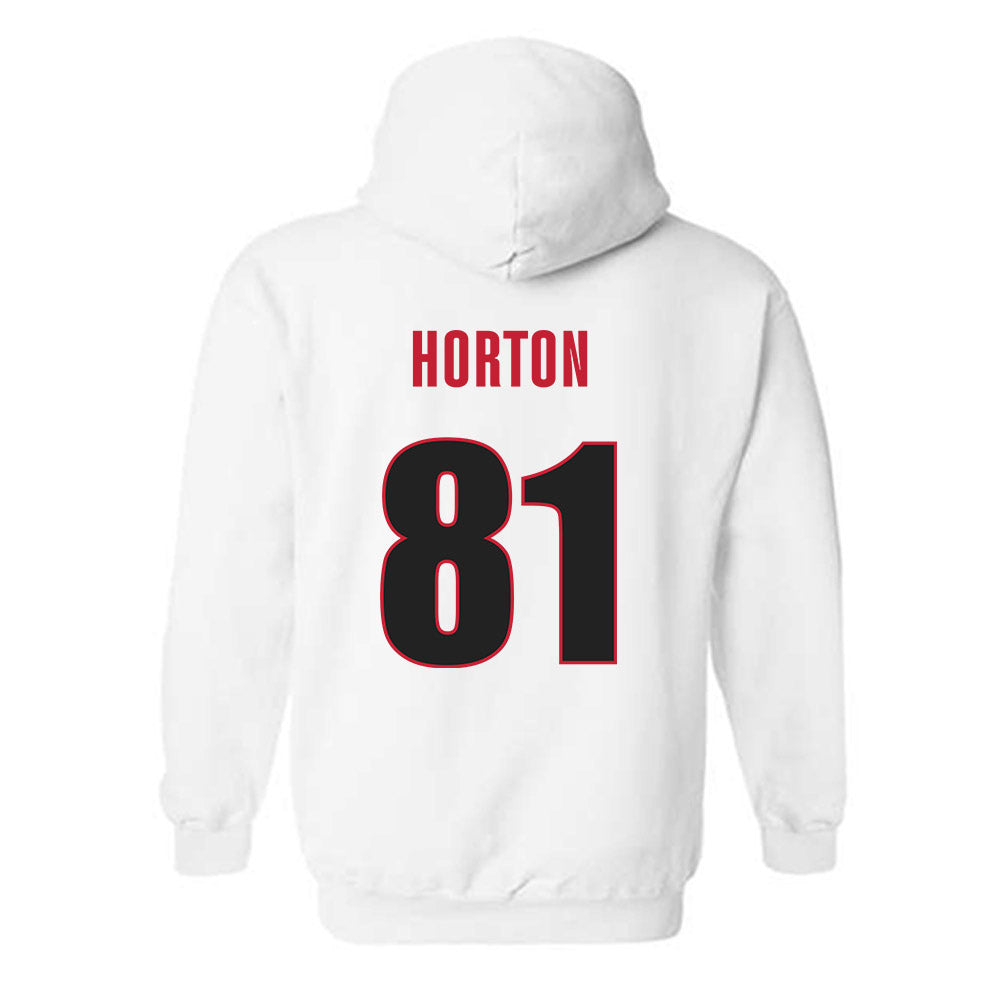 Georgia - NCAA Football : Joshua Horton - Classic Shersey Hooded Sweatshirt-1