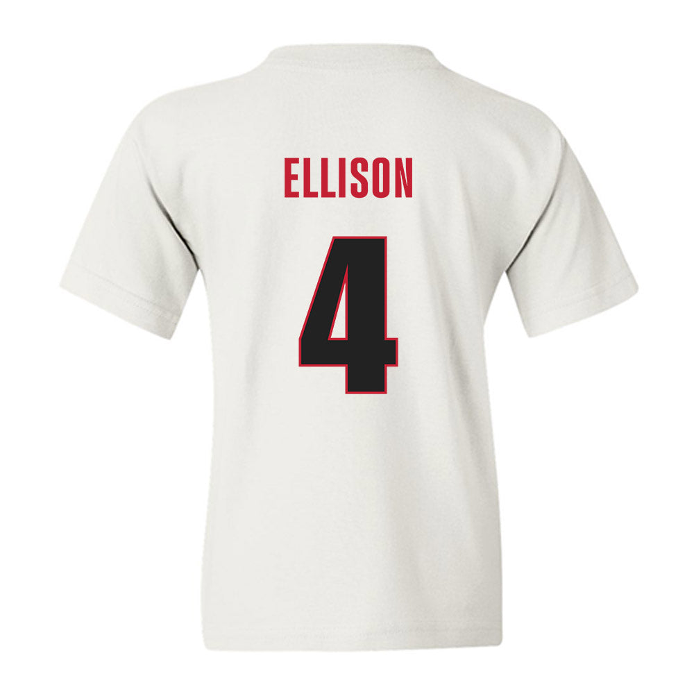 Georgia - NCAA Softball : Tyler Ellison - Classic Shersey Youth T-Shirt-1