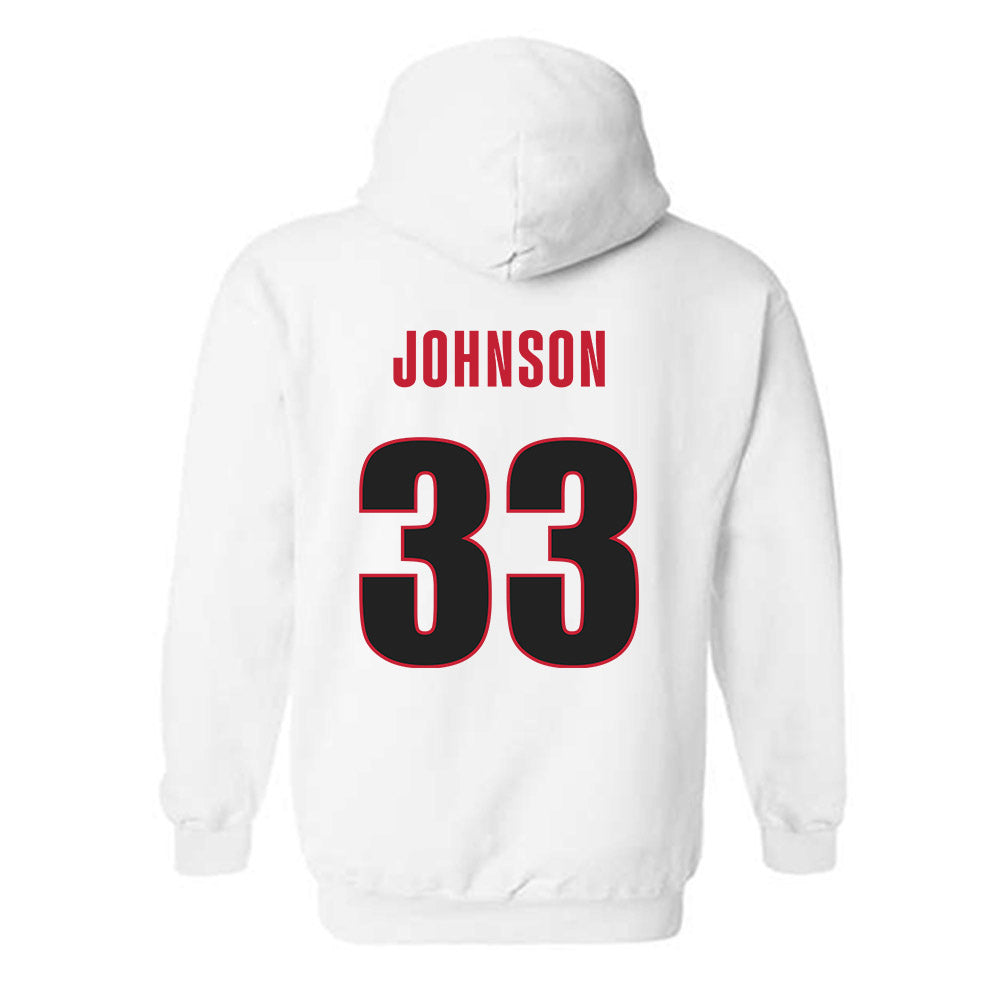 Georgia - NCAA Softball : Maddie Johnson - Classic Shersey Hooded Sweatshirt-1