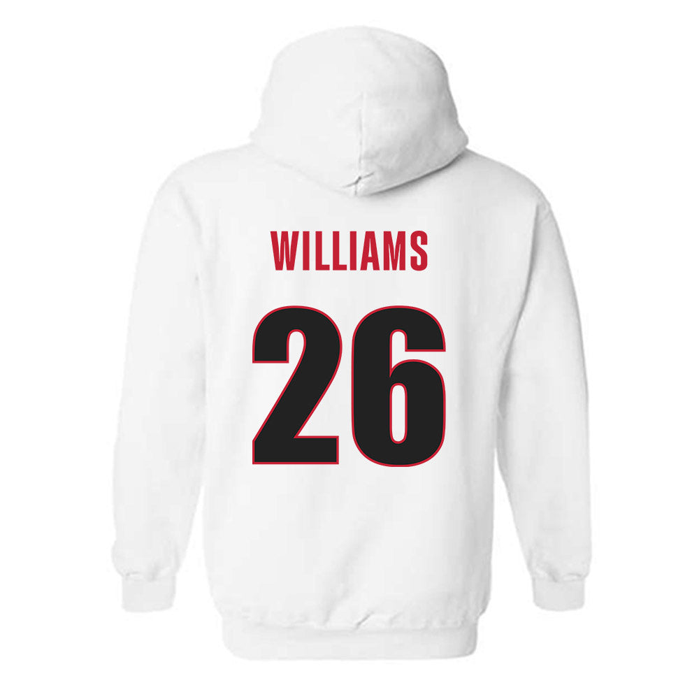 Georgia - NCAA Football : Gentry Williams - Classic Shersey Hooded Sweatshirt-1