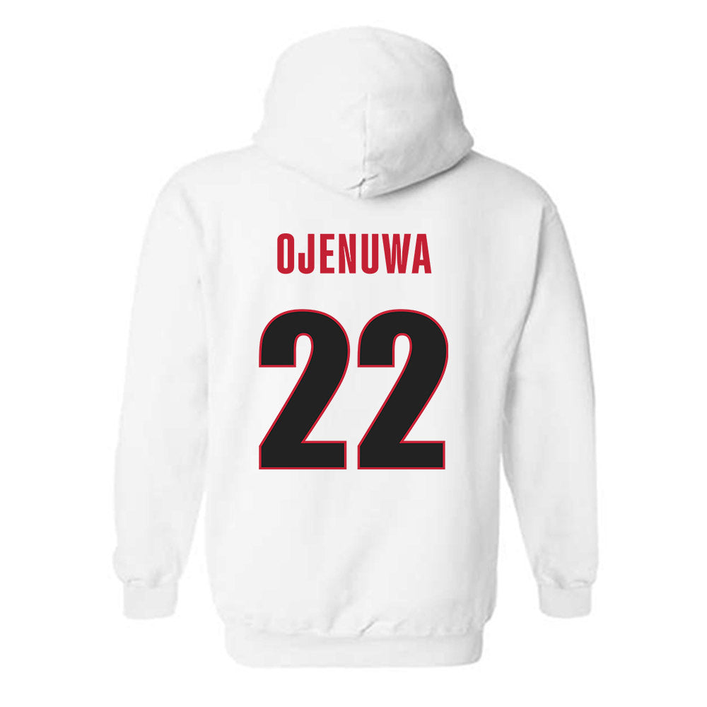 Georgia - NCAA Women's Basketball : Vera Ojenuwa - Classic Shersey Hooded Sweatshirt-1