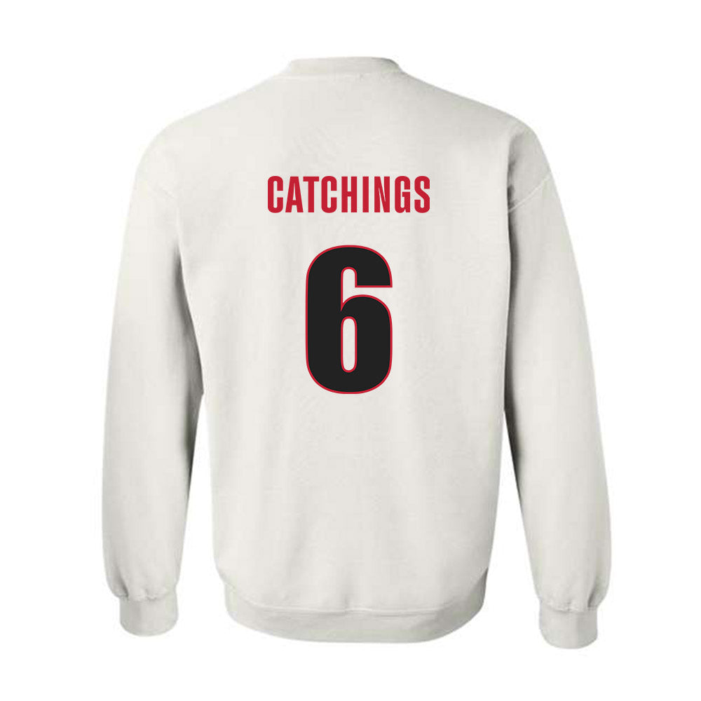 Georgia - NCAA Men's Basketball : Kanon Catchings - Classic Shersey Crewneck Sweatshirt-1