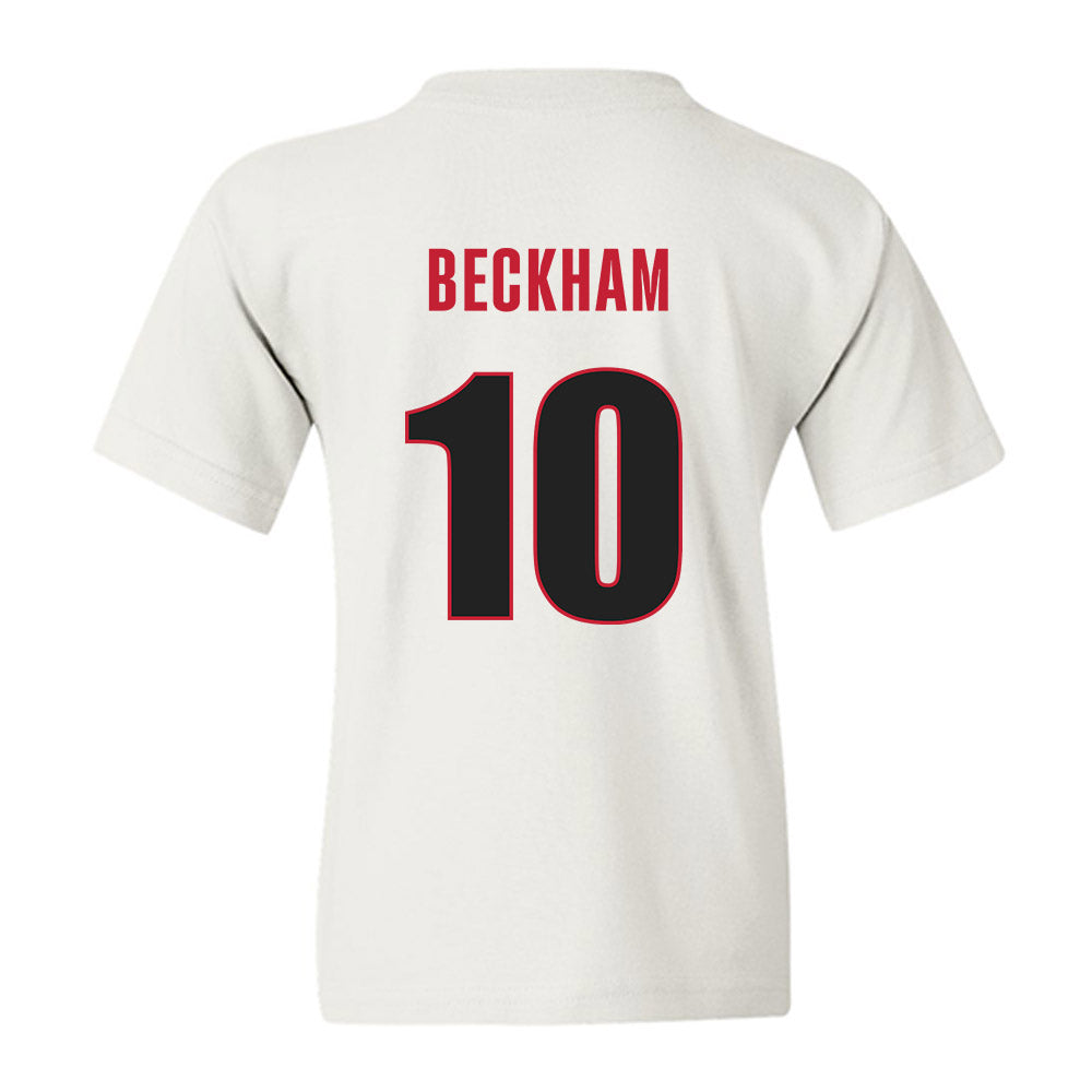 Georgia - NCAA Women's Basketball : Aubrey Beckham - Classic Shersey Youth T-Shirt-1