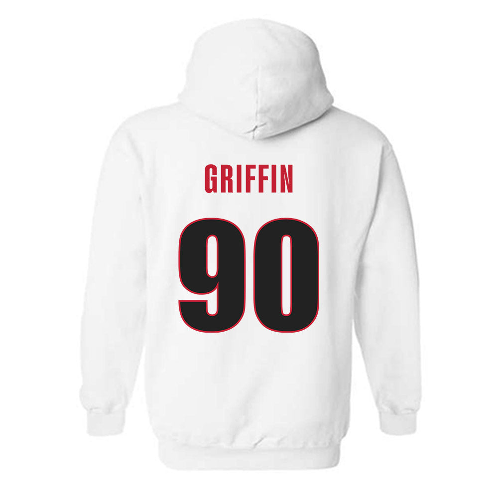 Georgia - NCAA Football : Elijah Griffin - Classic Shersey Hooded Sweatshirt-1