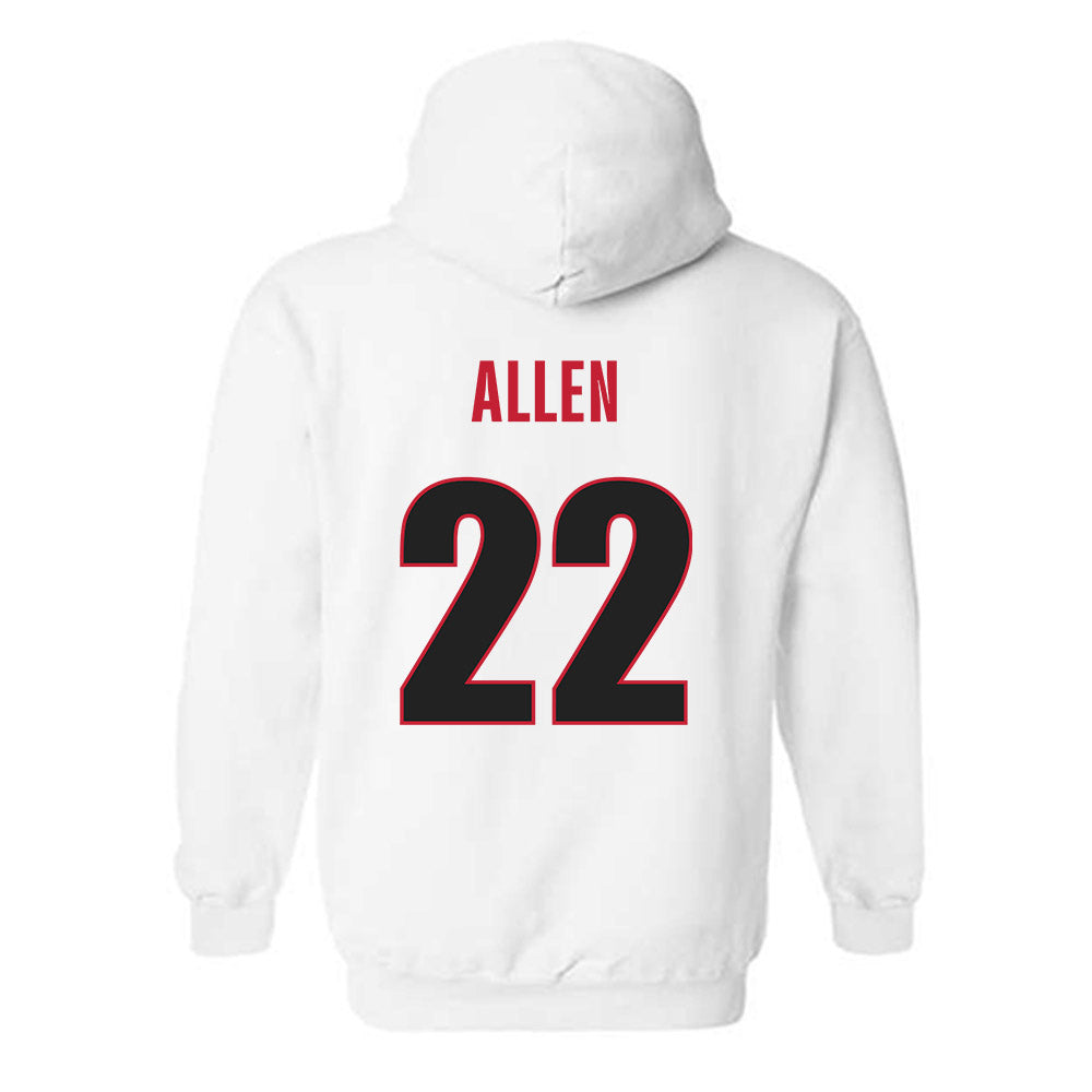 Georgia - NCAA Baseball : Henry Allen - Classic Shersey Hooded Sweatshirt-1