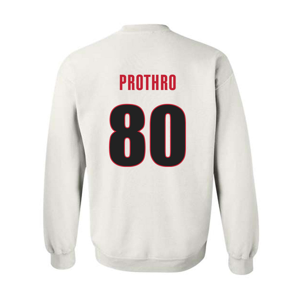 Georgia - NCAA Football : Kaiden Prothro - Classic Shersey Crewneck Sweatshirt-1